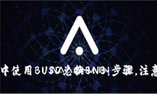 如何在TPWallet中使用BUSD兑换BNB：步骤，注意事项与最佳实践