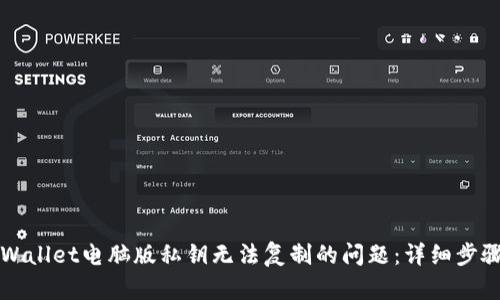 解决TPWallet电脑版私钥无法复制的问题：详细步骤与技巧