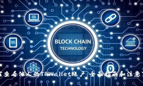 如何查看他人的TPWallet账户：全面指南和注意事项